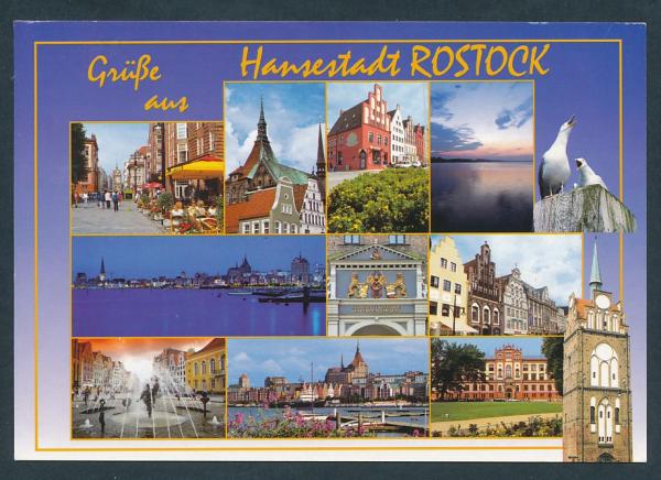 Grüße aus Hansestadt Rostock